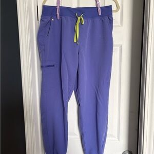 Figs Technical Collection Pants in Purple